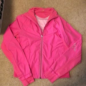 Hot pink lululemon zip up